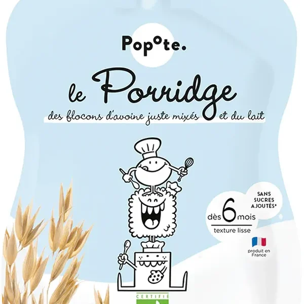 Gourde lactée porridge bio propharm antilles