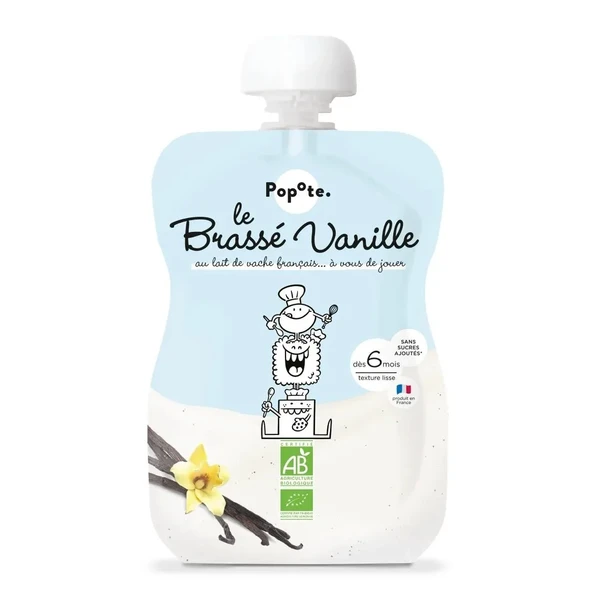 Gourde Brassé Vanille - POPOTE - 100g