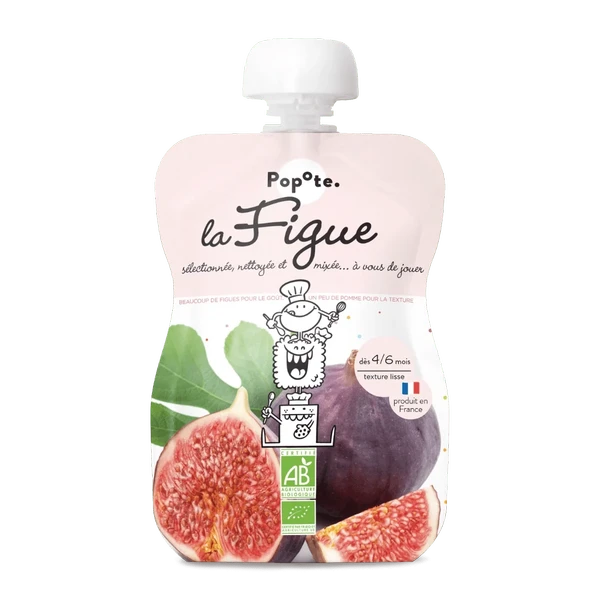Gourde Figue BIO - POPOTE - 120g