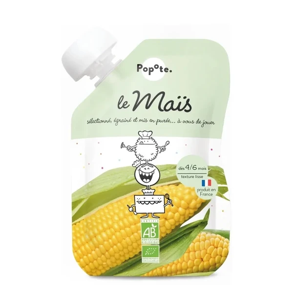 Gourde Maïs BIO - POPOTE - 120g