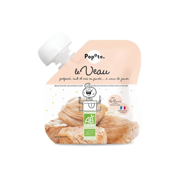 Gourde Veau BIO - POPOTE - 60g