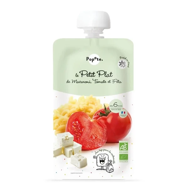 Le Petit Plat Macaroni-Tomate-Feta - POPOTE - 180g