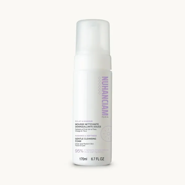 Mousse Nettoyante Démaquillante Douce Nuhanciam - 170 ml